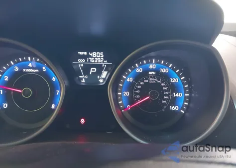 2013 Hyundai Elantra Limited z USA, uszkodzony, nr VIN KMHDH4AE8DU634999